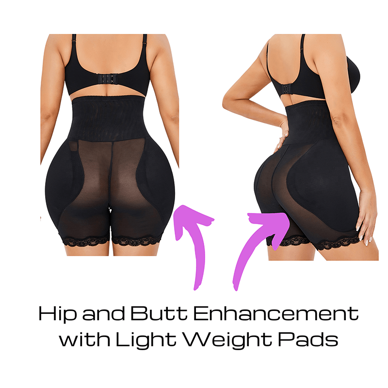 High Waisted Tummy Control Butt Lifting Faja Shorts Most High