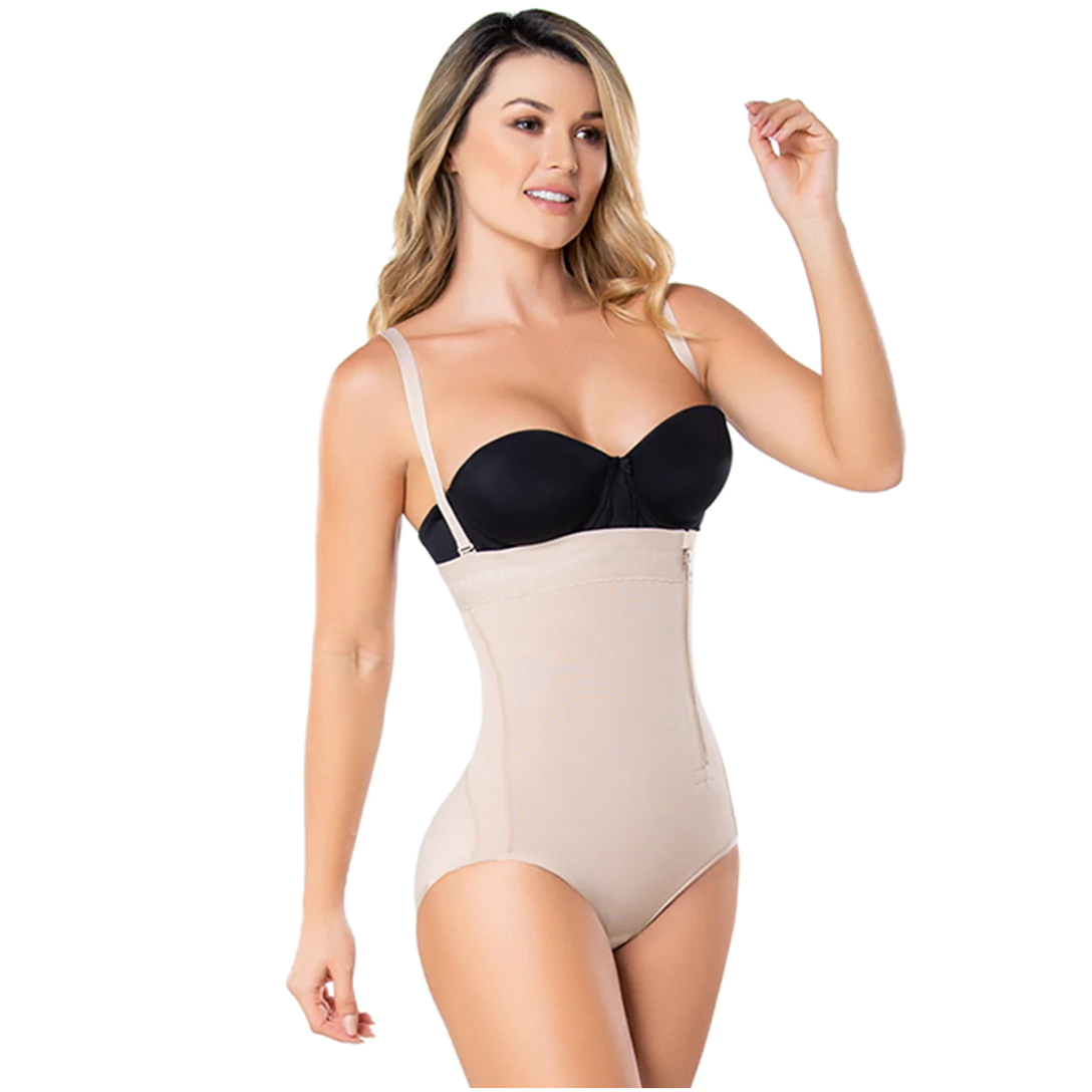 HOW TO PUT ON YOUR Chrissyk's Strapless Bikini Style Body Shaper