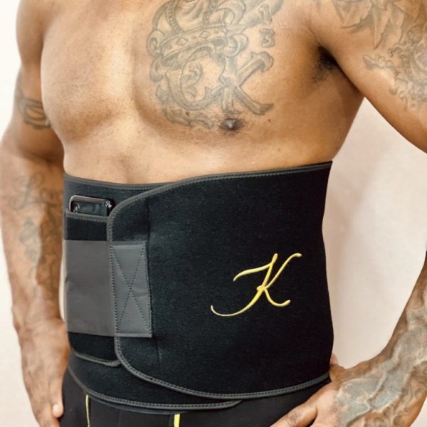 Men's "K" Sweat Belt| Fitness Belt| Back Support